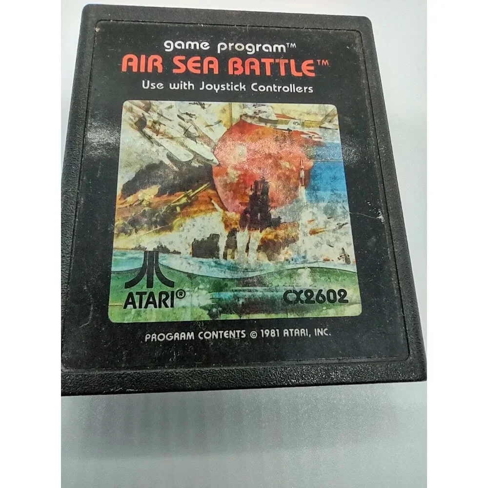 Atari 2600 Vintage Air Sea Battle CX2603 Cartridge - Works